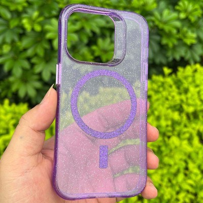 Купити Чехол TPU Radiance with MagSafe для Apple iPhone 13 Pro (6.1") Purple
