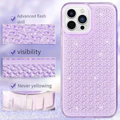 Купити Чехол TPU Shine для Apple iPhone 14 Pro Max (6.7") Purple