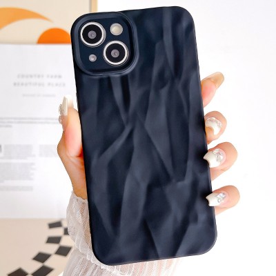 Купити Чехол TPU Texture для Apple iPhone 15 (6.1") Black