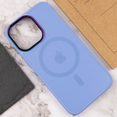 Купити Чехол TPU+Glass Sapphire Mag Evo case для Apple iPhone 13 Pro (6.1") Lilac Blue