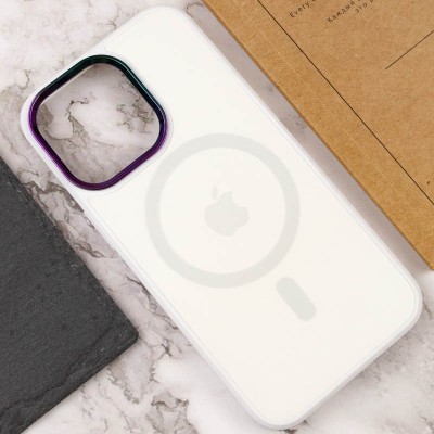 Купити Чехол TPU+Glass Sapphire Mag Evo case для Apple iPhone 13 Pro (6.1") White