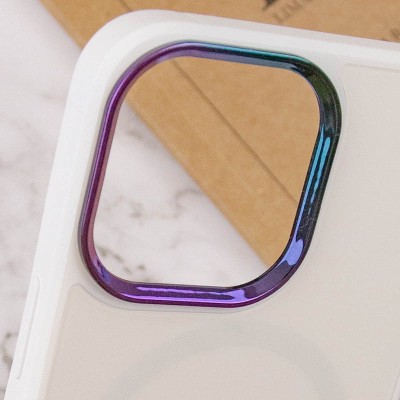 Купити Чехол TPU+Glass Sapphire Mag Evo case для Apple iPhone 13 Pro (6.1") White