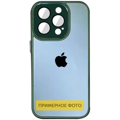 Купити Чехол TPU+Glass Sapphire Midnight для Apple iPhone 13 (6.1") Зеленый / Forest green