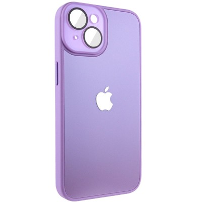 Купити Чехол TPU+Glass Sapphire Midnight для Apple iPhone 13 (6.1") Сиреневый / Lilac