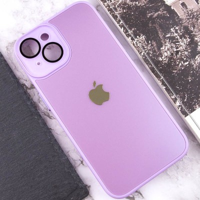 Купити Чехол TPU+Glass Sapphire Midnight для Apple iPhone 13 (6.1") Сиреневый / Lilac
