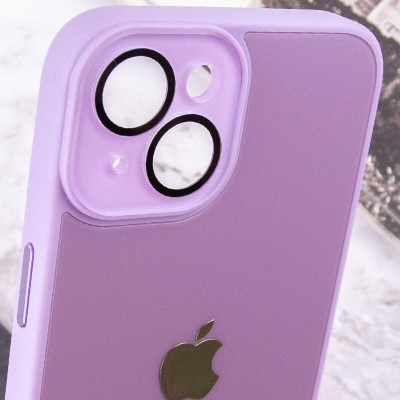 Купити Чехол TPU+Glass Sapphire Midnight для Apple iPhone 13 (6.1") Сиреневый / Lilac