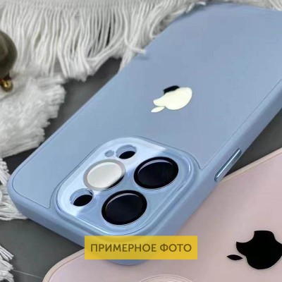 Купити Чехол TPU+Glass Sapphire Midnight для Apple iPhone 14 (6.1") Голубой / Blue