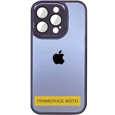 Купити Чехол TPU+Glass Sapphire Midnight для Apple iPhone 14 (6.1") Фиолетовый / Deep Purple