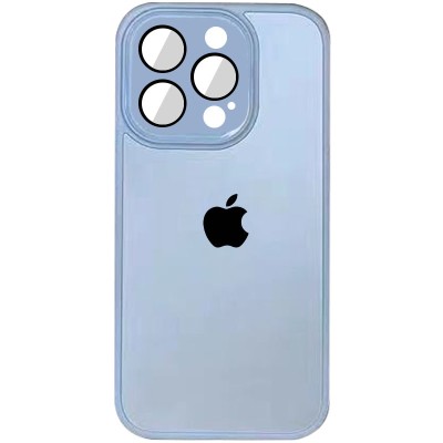 Купити Чехол TPU+Glass Sapphire Midnight для Apple iPhone 14 Pro Max (6.7") Голубой / Blue