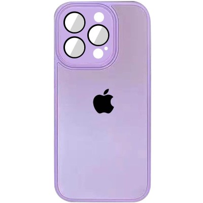 Купити Чехол TPU+Glass Sapphire Midnight для Apple iPhone 14 Pro Max (6.7") Сиреневый / Lilac