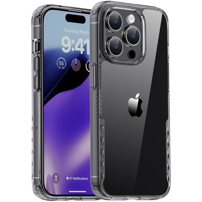 Купити Чехол TPU+PC Multi-Color для Apple iPhone 15 Pro Max (6.7") Grey Купити Чехол TPU+PC Multi-Color для Apple iPhone 15 Pro Max (6.7") Grey