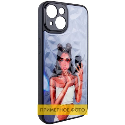 Купити TPU+PC чехол Prisma Ladies для Xiaomi Redmi Note 10 Pro / 10 Pro Max Black in White
