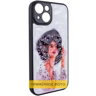 TPU+PC чехол Prisma Ladies для Xiaomi Redmi Note 9 / Redmi 10X Girl in a hat