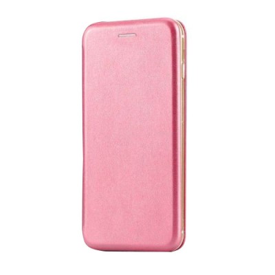 Кожаный чехол (книжка) Classy для Xiaomi Redmi 5 Plus / Redmi Note 5 (SC) Rose Gold