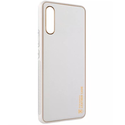 Купити Кожаный чехол Xshield для Xiaomi Redmi 9A Белый / White Купити Кожаный чехол Xshield для Xiaomi Redmi 9A Белый / White