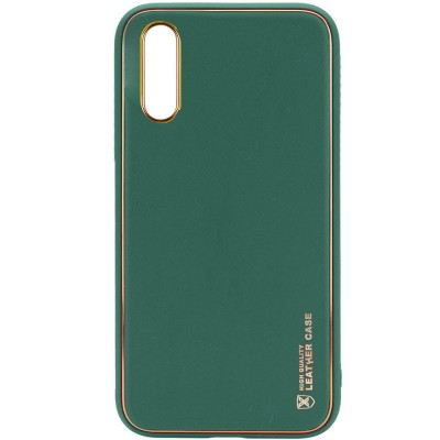 Купити Кожаный чехол Xshield для Xiaomi Redmi 9A Зеленый / Army green Купити Кожаный чехол Xshield для Xiaomi Redmi 9A Зеленый / Army green