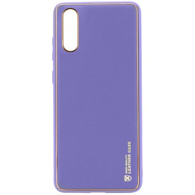 Купити Кожаный чехол Xshield для Xiaomi Redmi 9A Сиреневый / Dasheen Купити Кожаный чехол Xshield для Xiaomi Redmi 9A Сиреневый / Dasheen