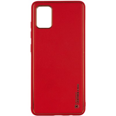 Купити Кожаный чехол Xshield для Xiaomi Redmi Note 12 Pro 4G Красный / Red
