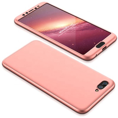 Пластиковая накладка GKK LikGus 360 градусов (opp) для Apple iPhone 7 plus / 8 plus (5.5") Розовый / Rose gold - 0