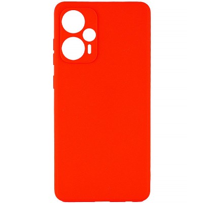 Купити Силиконовый чехол Candy Full Camera для Xiaomi Poco F5 / Note 12 Turbo Красный / Red