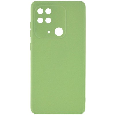 Купити Силиконовый чехол Candy Full Camera для Xiaomi Redmi 10C Фисташковый