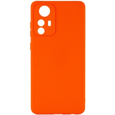 Купити Силиконовый чехол Candy Full Camera для Xiaomi Redmi Note 12S Оранжевый / Orange