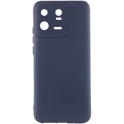 Купити Чехол Silicone Cover Lakshmi Full Camera (A) для Xiaomi 13 Синий / Midnight Blue
