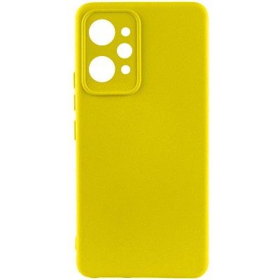 Купити Чехол Silicone Cover Lakshmi Full Camera (AAA) для Xiaomi Redmi 12 Желтый / Yellow