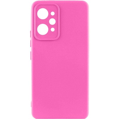 Купити Чехол Silicone Cover Lakshmi Full Camera (AAA) для Xiaomi Redmi 12 Розовый / Barbie pink