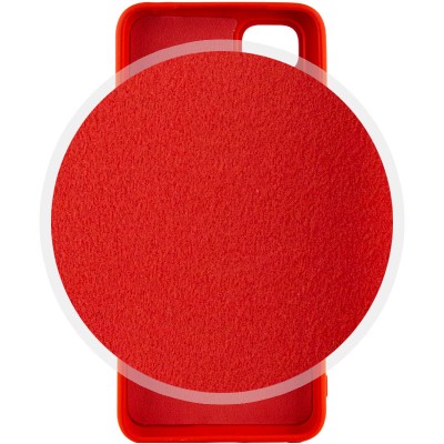 Чехол Silicone Cover Lakshmi Full Camera (AAA) для Xiaomi Redmi Note 10 Pro / 10 Pro Max Красный / Red