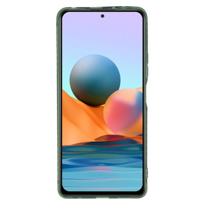 Купити Чехол TPU Starfall Clear для Xiaomi Redmi Note 10 Pro / 10 Pro Max Зеленый