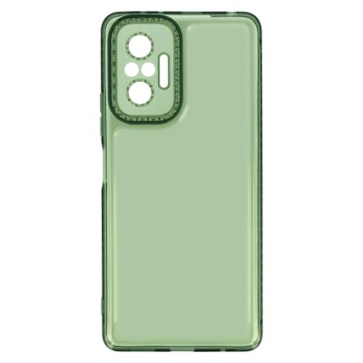 Купити Чехол TPU Starfall Clear для Xiaomi Redmi Note 10 Pro / 10 Pro Max Зеленый