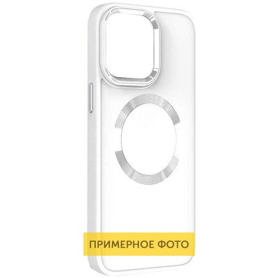 Купити TPU чехол Bonbon Metal Style with MagSafe для Samsung Galaxy S21 Ultra Белый / White Купити TPU чехол Bonbon Metal Style with MagSafe для Samsung Galaxy S21 Ultra Белый / White