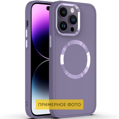 Купити TPU чехол Bonbon Metal Style with MagSafe для Samsung Galaxy S21 Ultra Серый / Lavender Купити TPU чехол Bonbon Metal Style with MagSafe для Samsung Galaxy S21 Ultra Серый / Lavender
