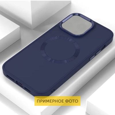 Купити TPU чехол Bonbon Metal Style with MagSafe для Samsung Galaxy S23 Ultra Синий / Cosmos Blue