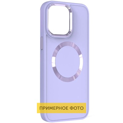 Купити TPU чехол Bonbon Metal Style with MagSafe для Samsung Galaxy S23+ Сиреневый / Dasheen