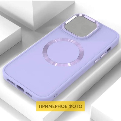 Купити TPU чехол Bonbon Metal Style with MagSafe для Samsung Galaxy S23+ Сиреневый / Dasheen
