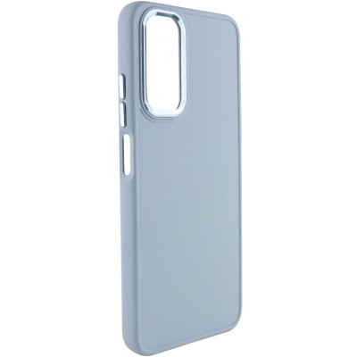 Купити TPU чехол Bonbon Metal Style для Samsung Galaxy A54 5G Голубой / Mist blue