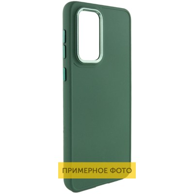 Купити TPU чехол Bonbon Metal Style для Samsung Galaxy S23 Ultra Зеленый / Pine green
