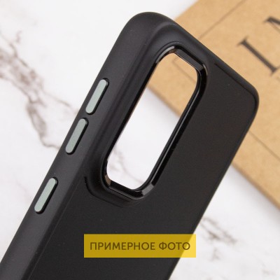 Купити TPU чехол Bonbon Metal Style для Samsung Galaxy S23 Ultra Черный / Black