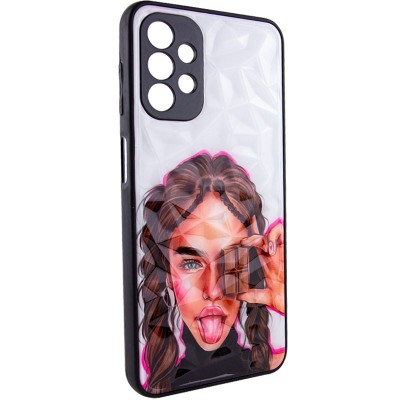 Купити TPU+PC чехол Prisma Ladies для Samsung Galaxy A23 4G Chocolate