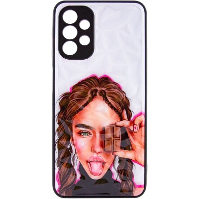 Купити TPU+PC чехол Prisma Ladies для Samsung Galaxy A23 4G Chocolate