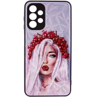 TPU+PC чехол Prisma Ladies для Samsung Galaxy A23 4G Ukrainian Girl