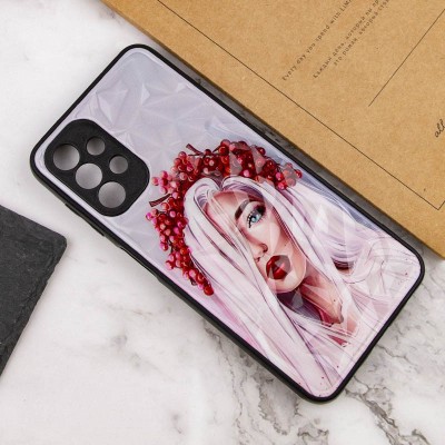 TPU+PC чехол Prisma Ladies для Samsung Galaxy A23 4G Ukrainian Girl