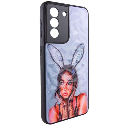TPU+PC чехол Prisma Ladies для Samsung Galaxy S21 FE Rabbit