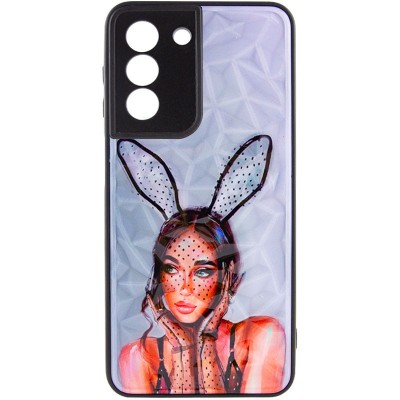 TPU+PC чехол Prisma Ladies для Samsung Galaxy S21 FE Rabbit