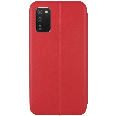 Кожаный чехол (книжка) Classy для Samsung Galaxy A03s Красный Кожаный чехол (книжка) Classy для Samsung Galaxy A03s Красный
