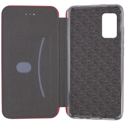Кожаный чехол (книжка) Classy для Samsung Galaxy A03s Красный Кожаный чехол (книжка) Classy для Samsung Galaxy A03s Красный