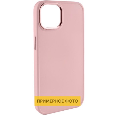 Кожаный чехол Bonbon Leather Metal Style для Samsung Galaxy S22 Ultra Розовый / Light pink