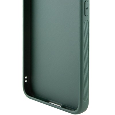 Купити Кожаный чехол Xshield для Samsung Galaxy A55 Зеленый / Army green